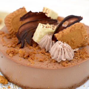 Tarta Base Cheesecake de Nutella y Galleta Lotus